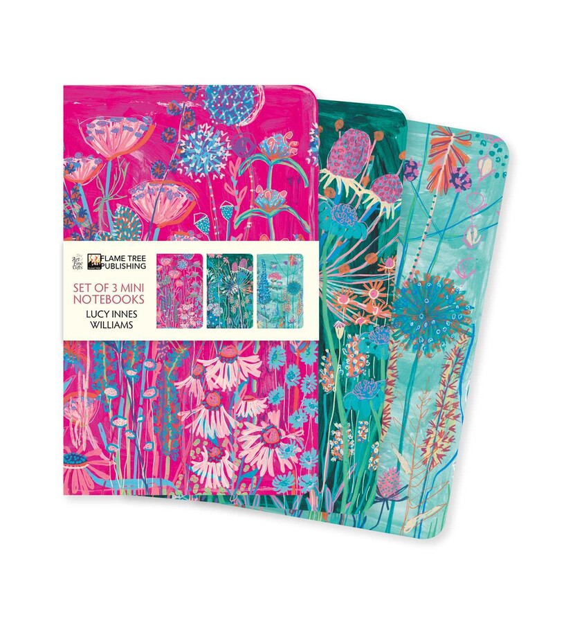 Lucy Innes Set Of Three Mini Notebooks