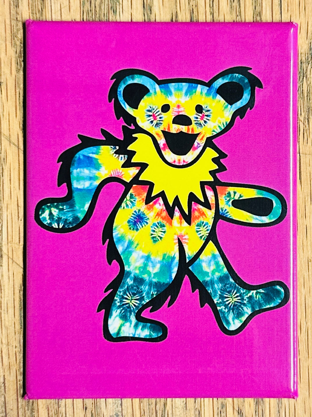 MAGNET Grateful Dead Rainbow Bear