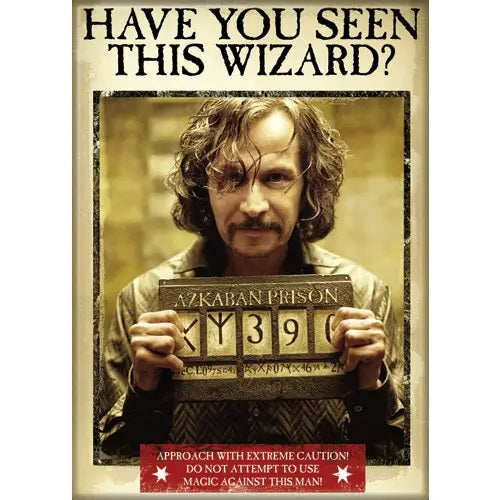 MAGNET Harry Potter Sirius Black Prisoner