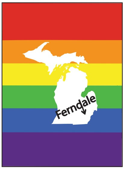 MAGNET Rainbow Ferndale Arrow
