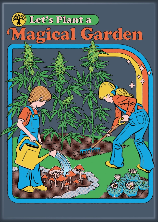 MAGNET Steven Rhodes Let's Plant A Magical Garden