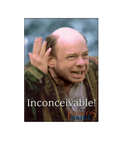 MAGNET Princess Bride Inconceivable