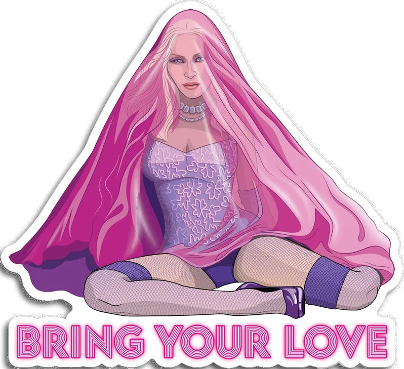 Madonna Bring Your Love Die Cut Sticker
