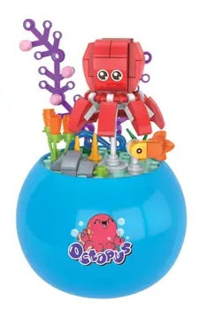Marine Life Building Block Set Octopus