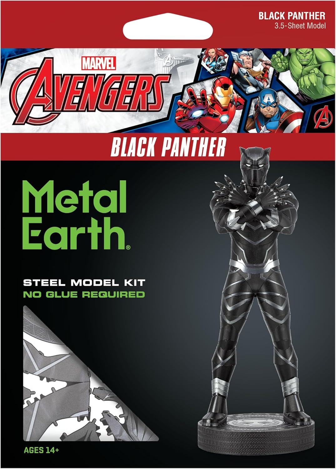 Marvel Black Panther Metal Model