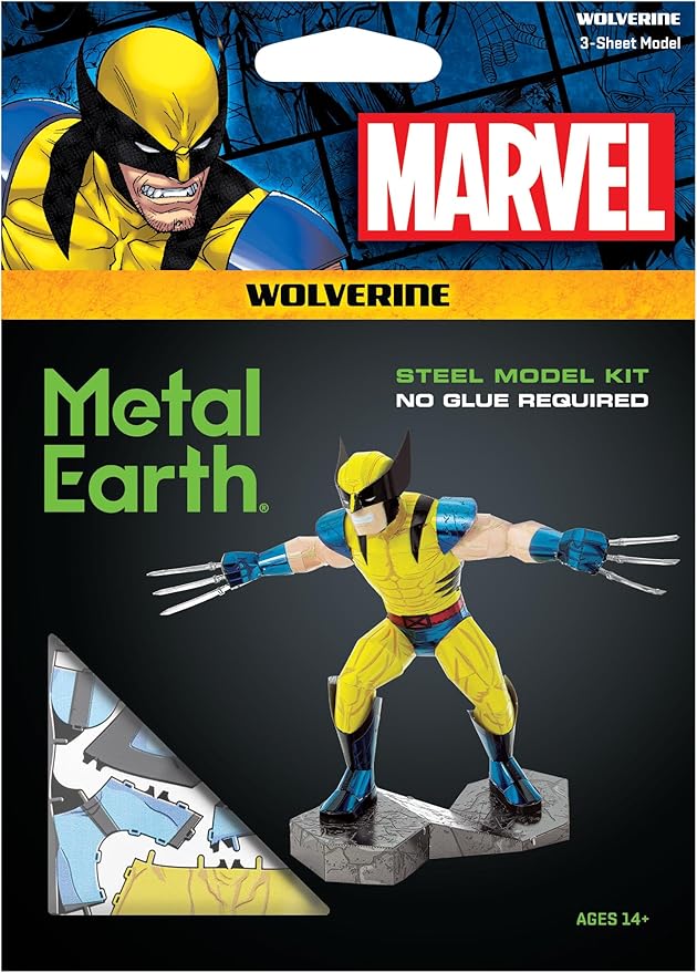 Marvel Wolverine Metal Model