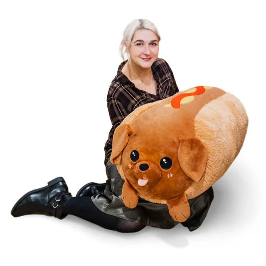 Massive Dachshund Hot Dog Plush 40"