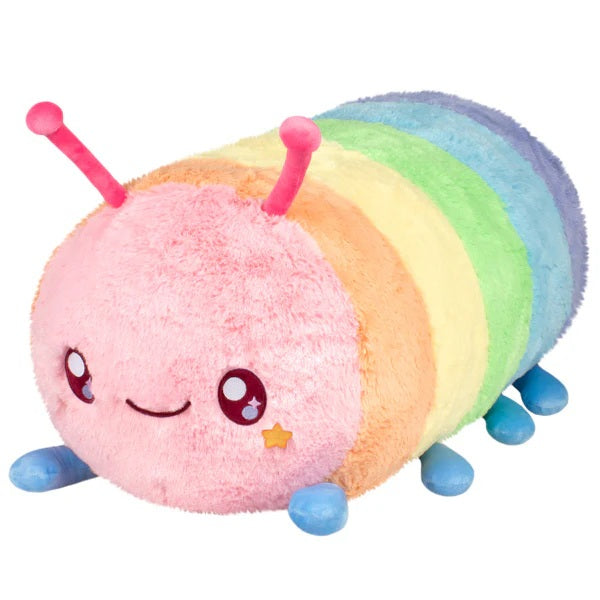 Mega Rainbow Caterpillar Plush 27"
