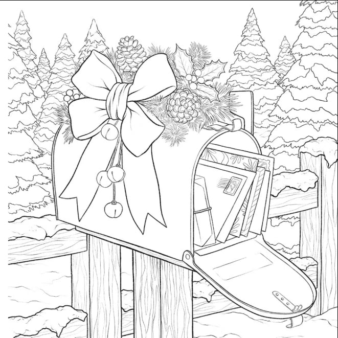 Merry Christmas Bing Crosby Coloring Book