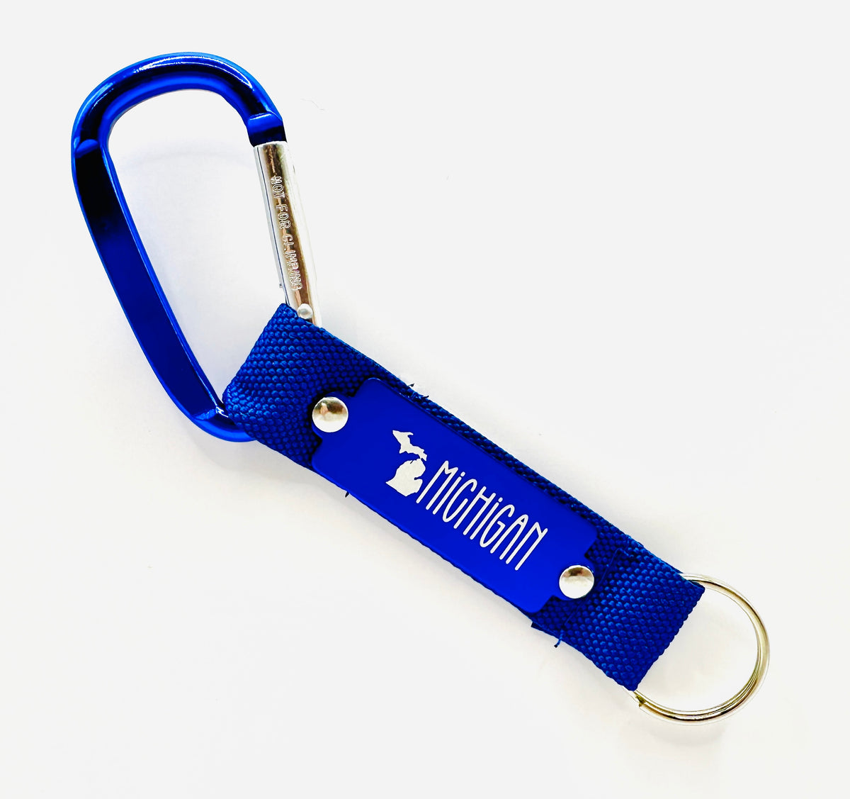 Michigan Carabiner Keychain