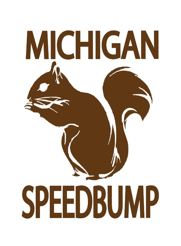 Card Michigan Speedbump Squirrel