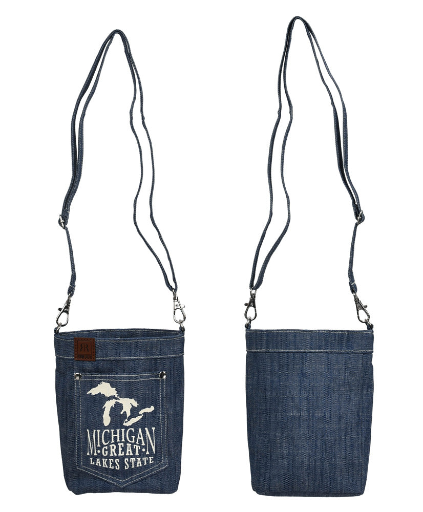 Michigan Jeans Back Pocket Purse