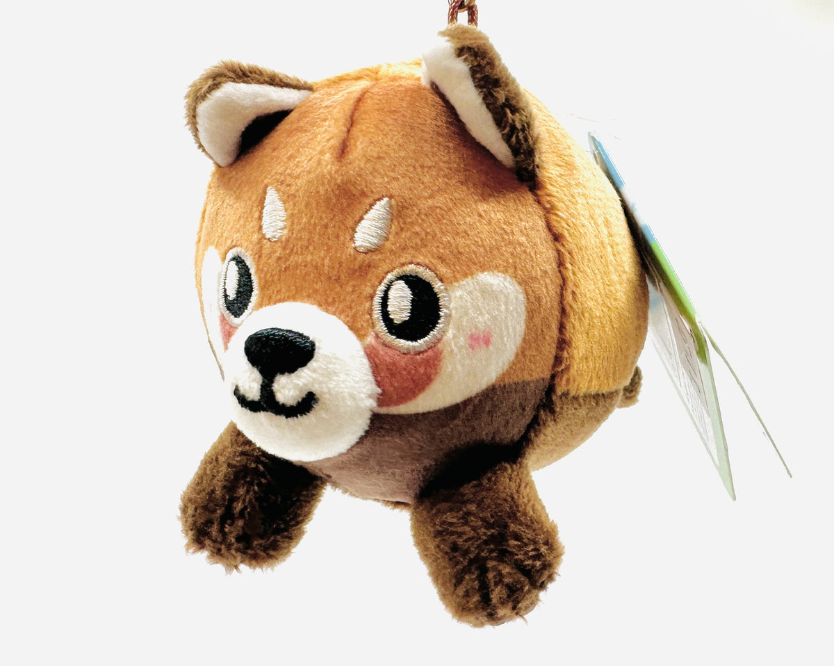 Micro Baby Red Panda Plush Keychain 3"
