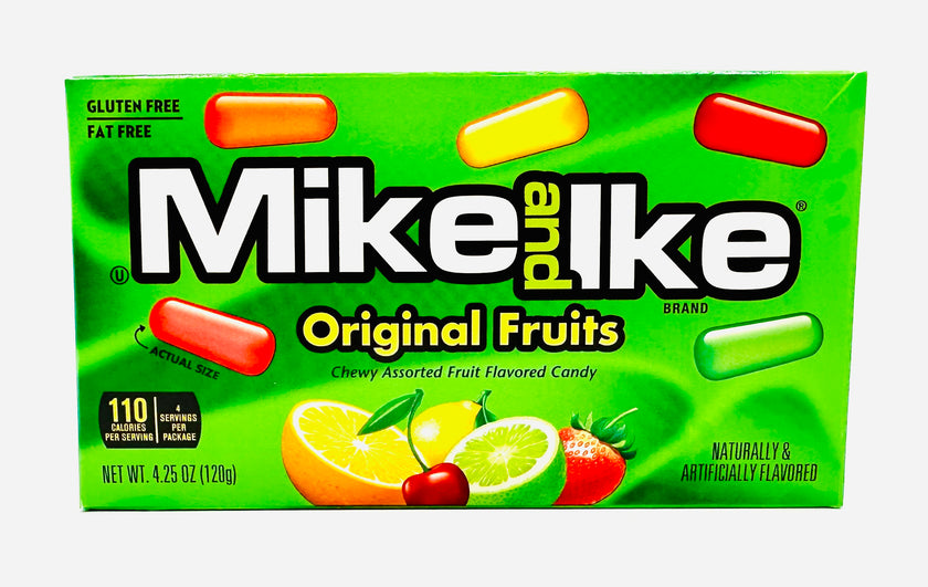 Mike And Ike Original Fruits Theater Box 4.25 oz