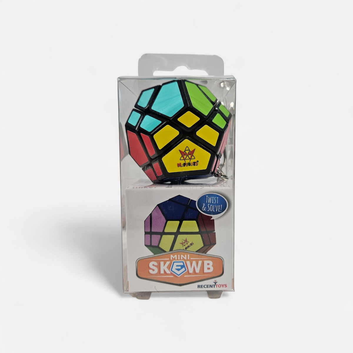 Mini Skewb Game Keychain
