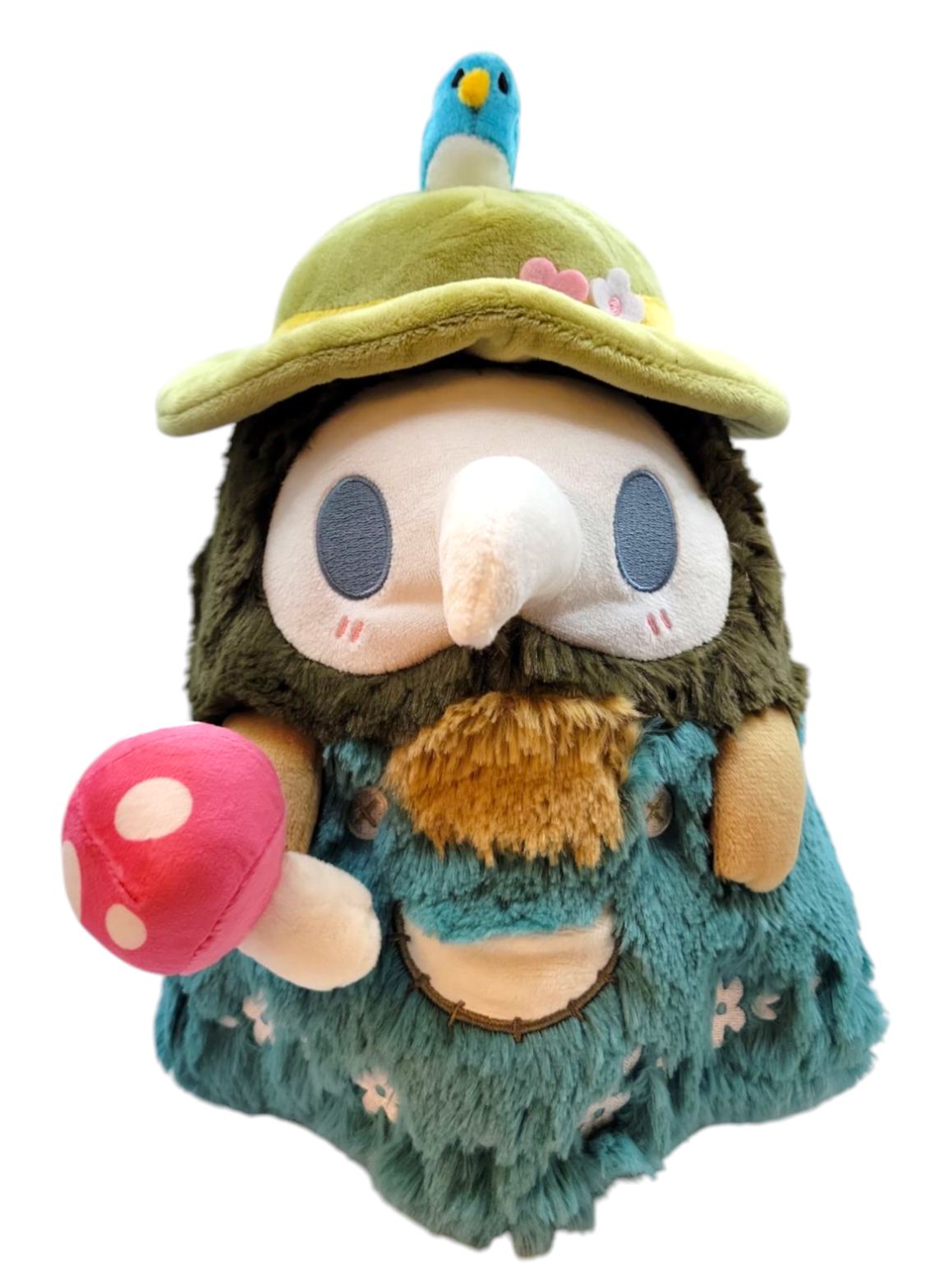Mini Spring Mushroom Plague Doctor Plush 10"
