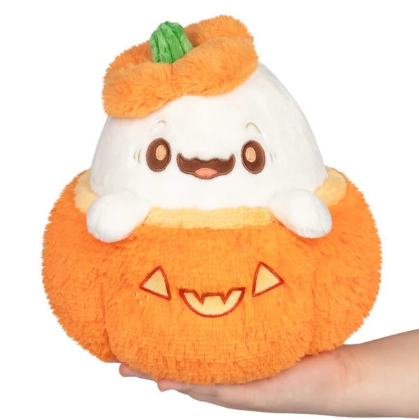 Mini Pumpkin Ghost Plush 8"