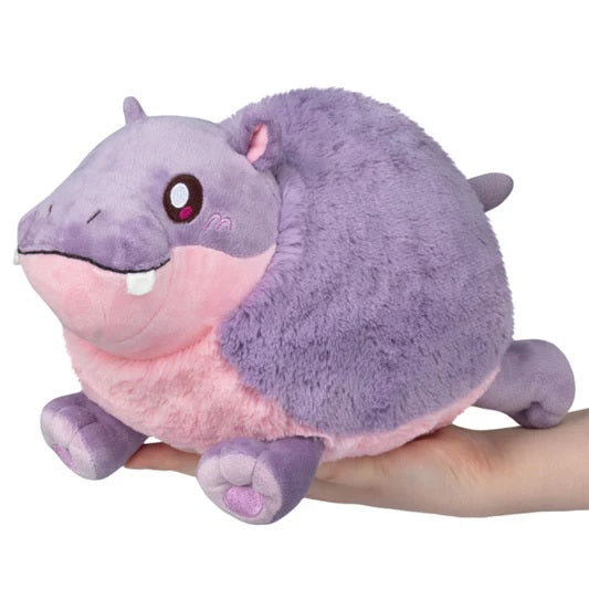 Mini Pygmy Hippo Plush 9"