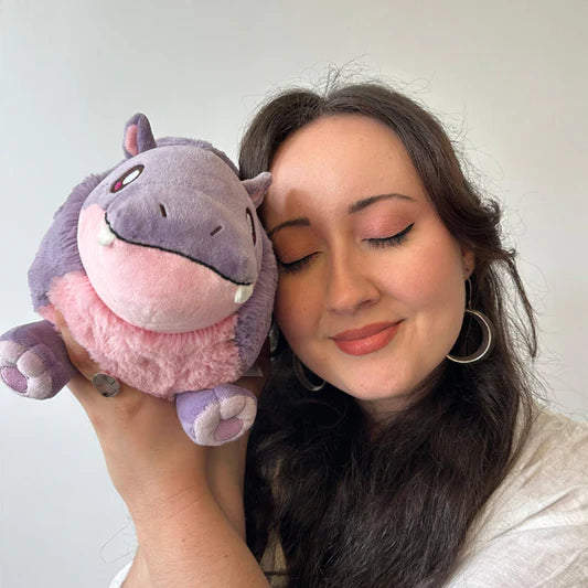 Mini Pygmy Hippo Plush 9"