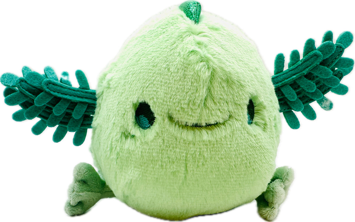 Mint Baby Axolotl Party Snackers Plush 6"