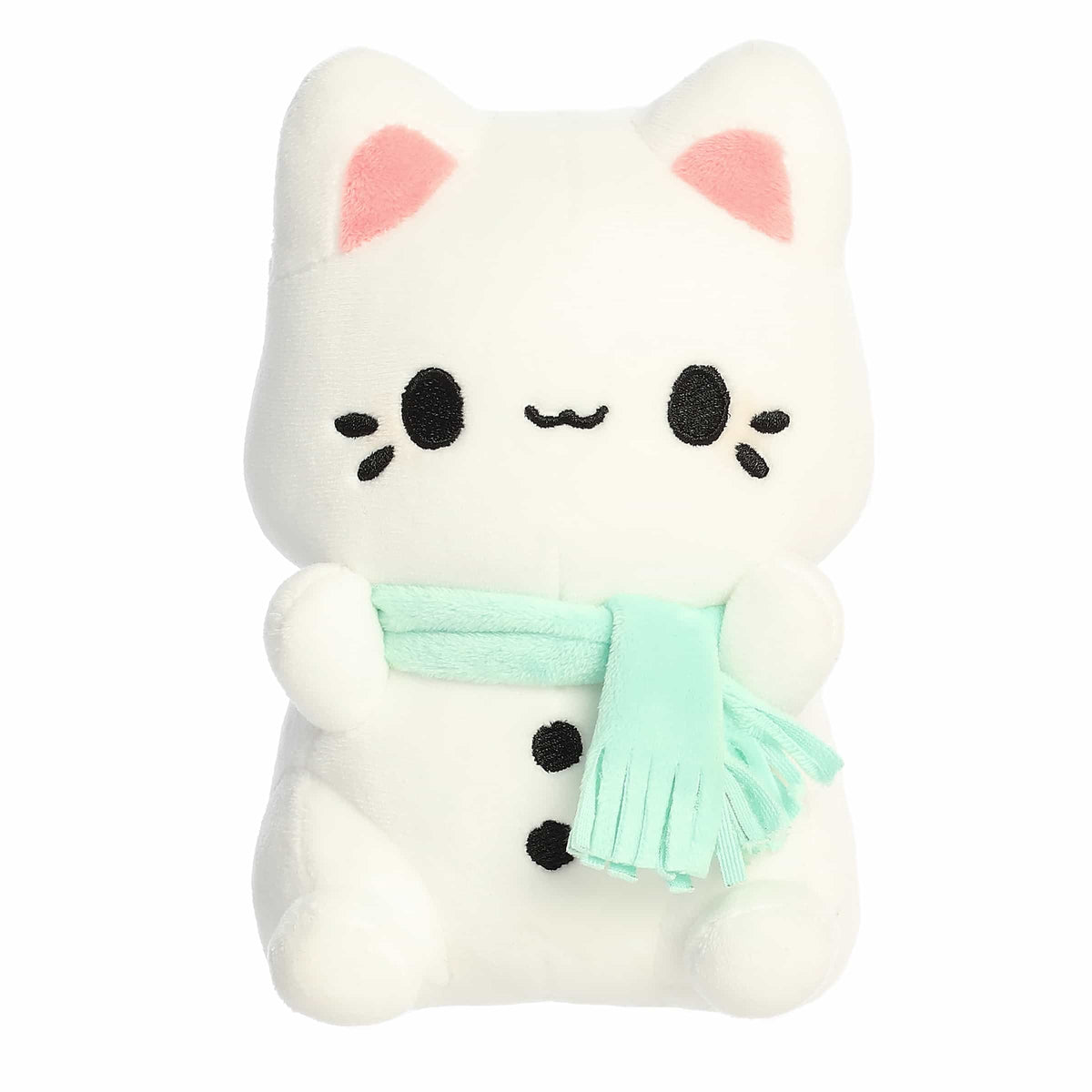 Mint Snowman Meowchi Plush 7"