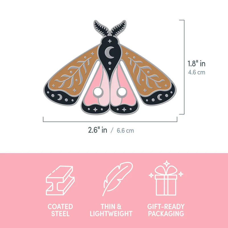 Moth Marks Bookmarks