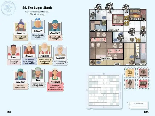 Murdoku 80 Murder Mystery Logic Puzzles Vol. 3