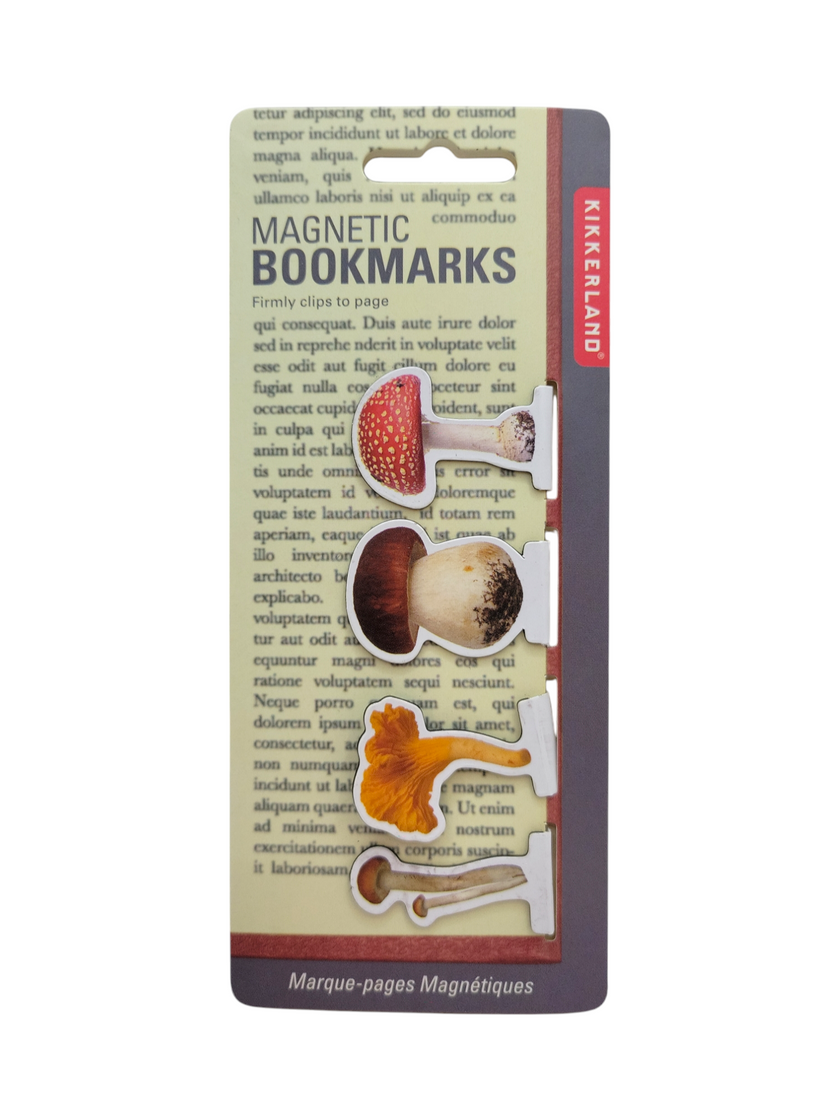 Mushrooms Magnetic Bookmarks