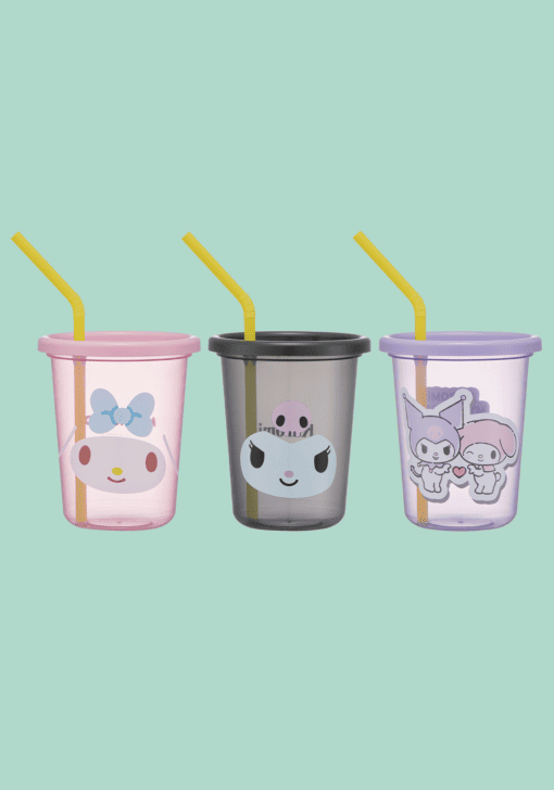My Melody And Kuromi Tumbler Set Of 3