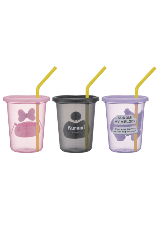 My Melody And Kuromi Tumbler Set Of 3