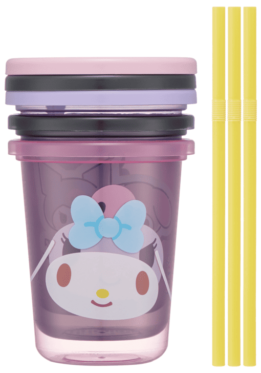My Melody And Kuromi Tumbler Set Of 3
