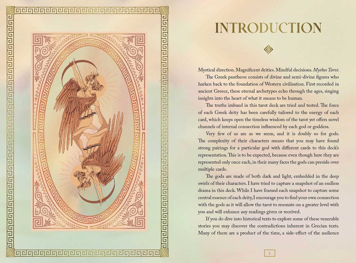 Mythos Tarot Card Deck