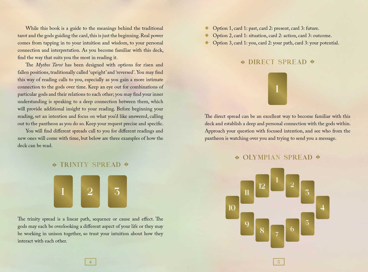 Mythos Tarot Card Deck
