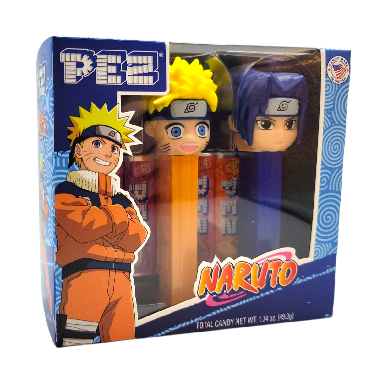 Naruto And Sasuke PEZ Set