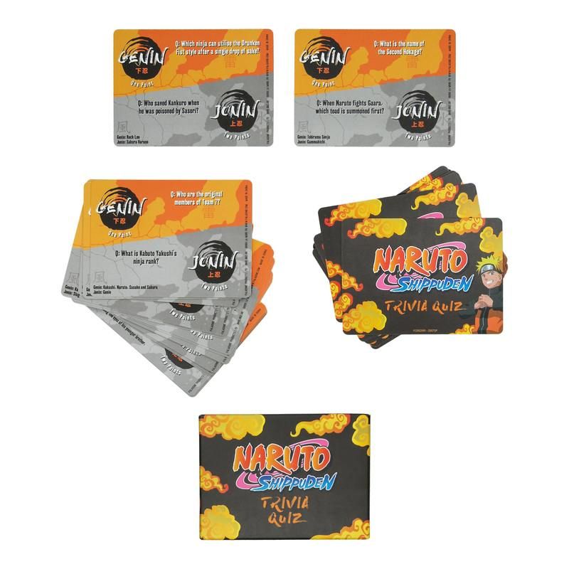 Naruto Trivia Quiz Card Game