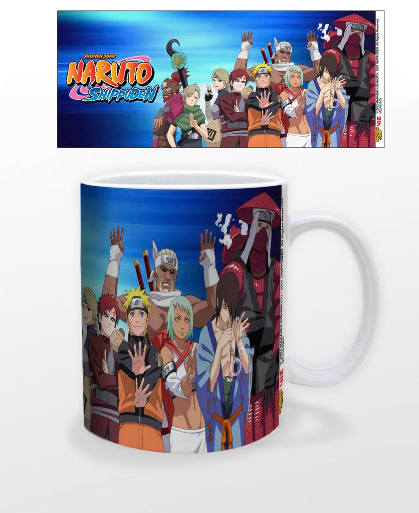 Naruto Group Lineup Mug 11 oz