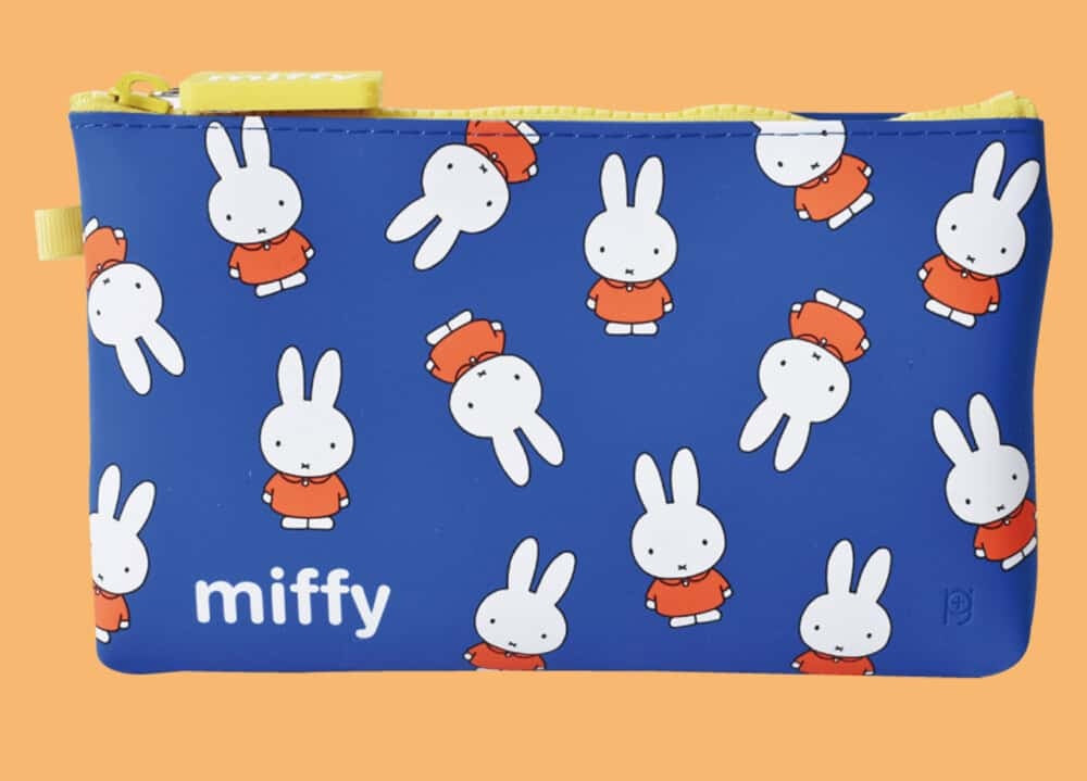 Nuu Miffy Blue Zipper Pouch