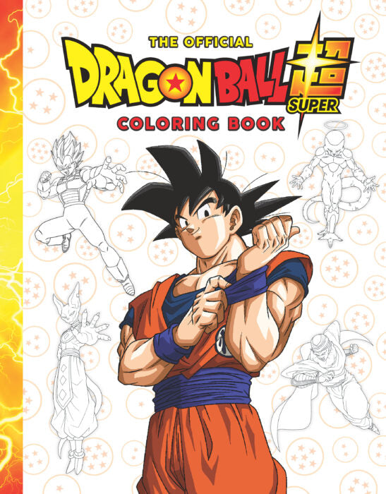 Official Dragon Ball Z Coloring Book
