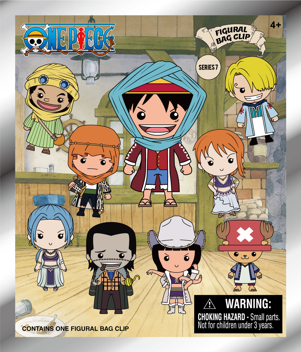 One Piece Figural Bag Clip Series 7