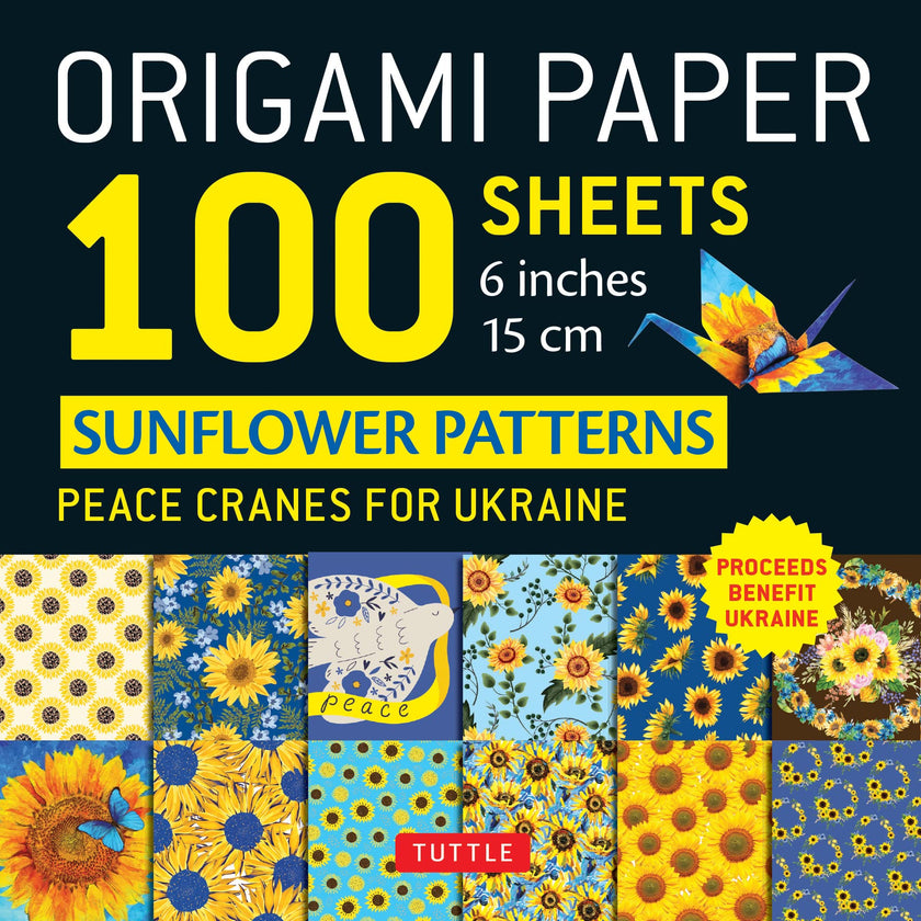Origami Paper Sunflowers
