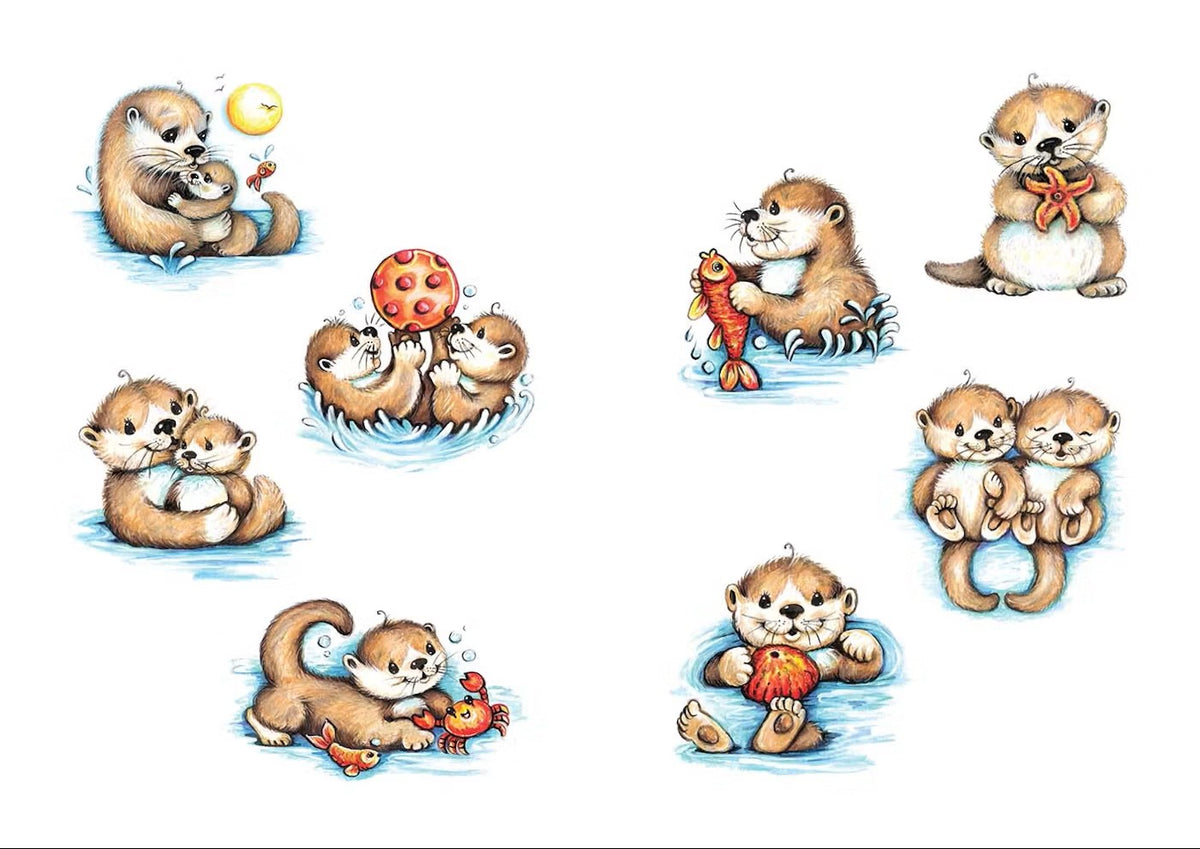 Otter Stickers