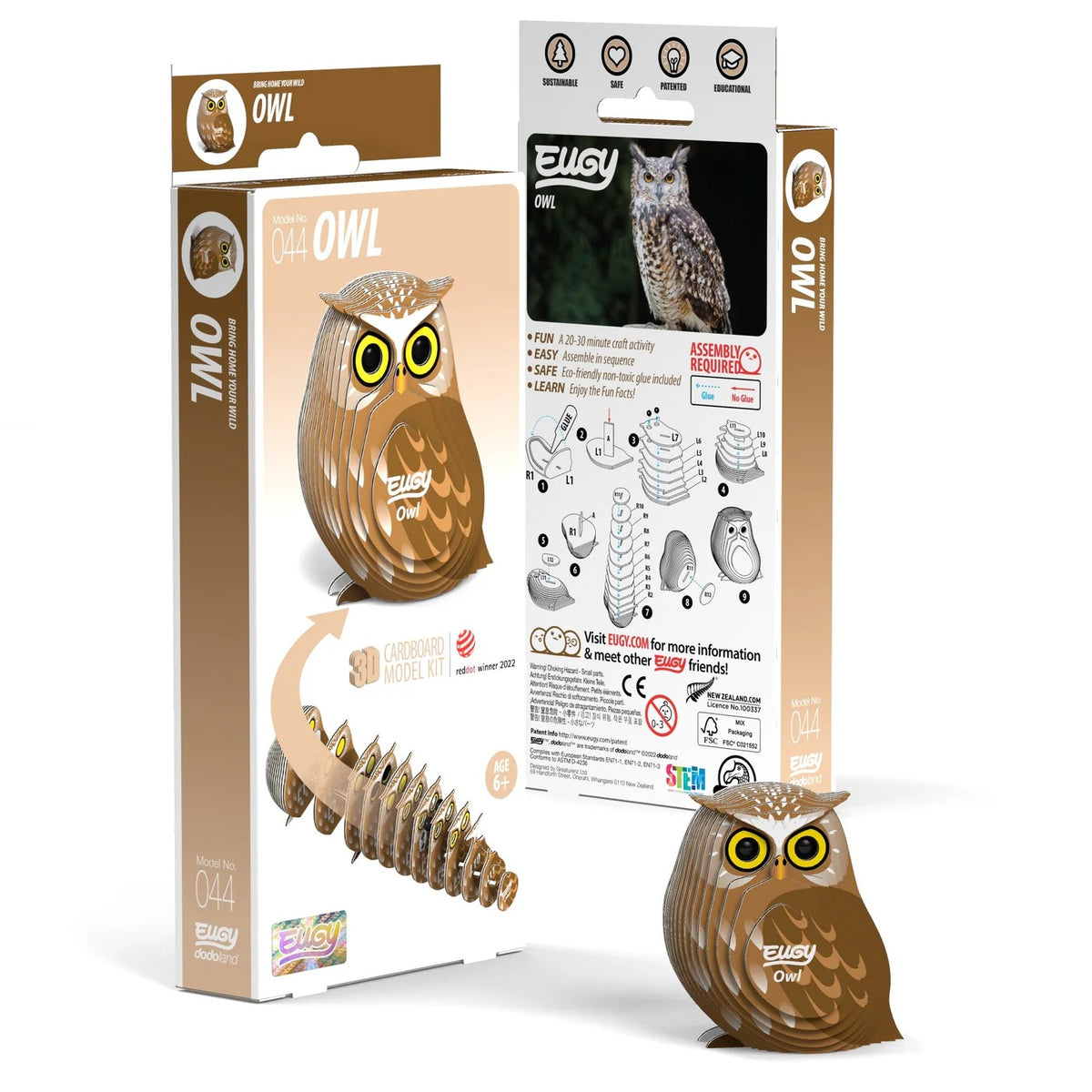 Owl 3D Puzzle