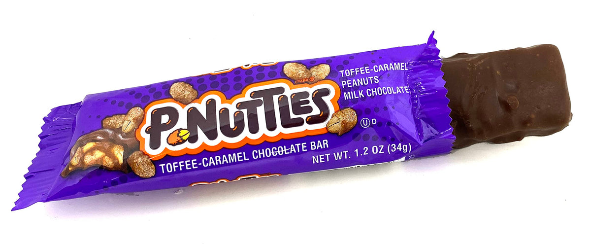 P-Nuttles Toffee Caramel Chocolate Bar 1.2 oz
