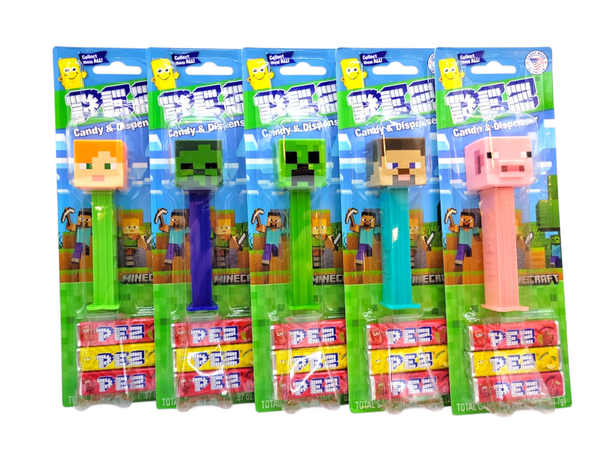 PEZ Minecraft Blister