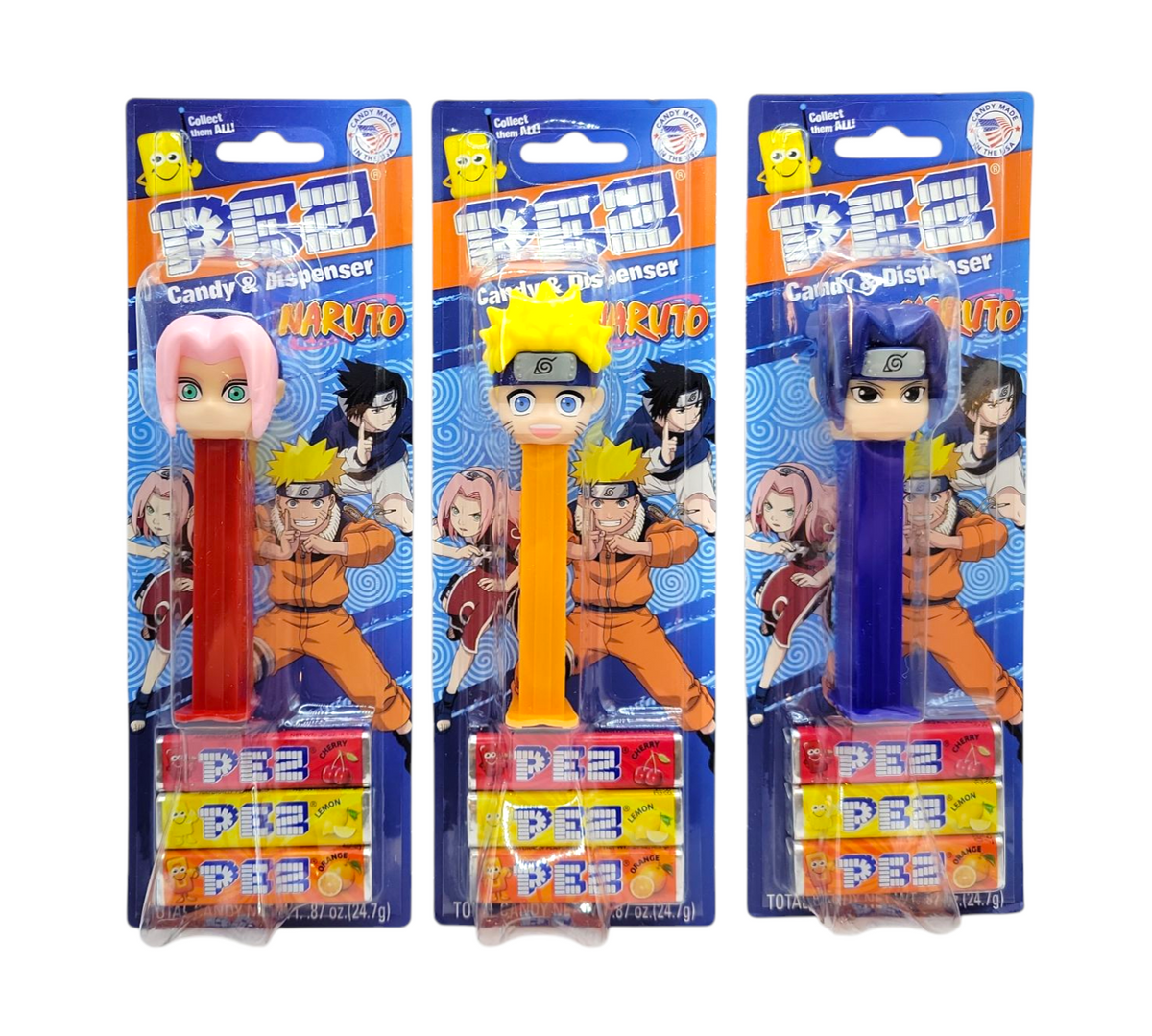 PEZ Naruto Blister