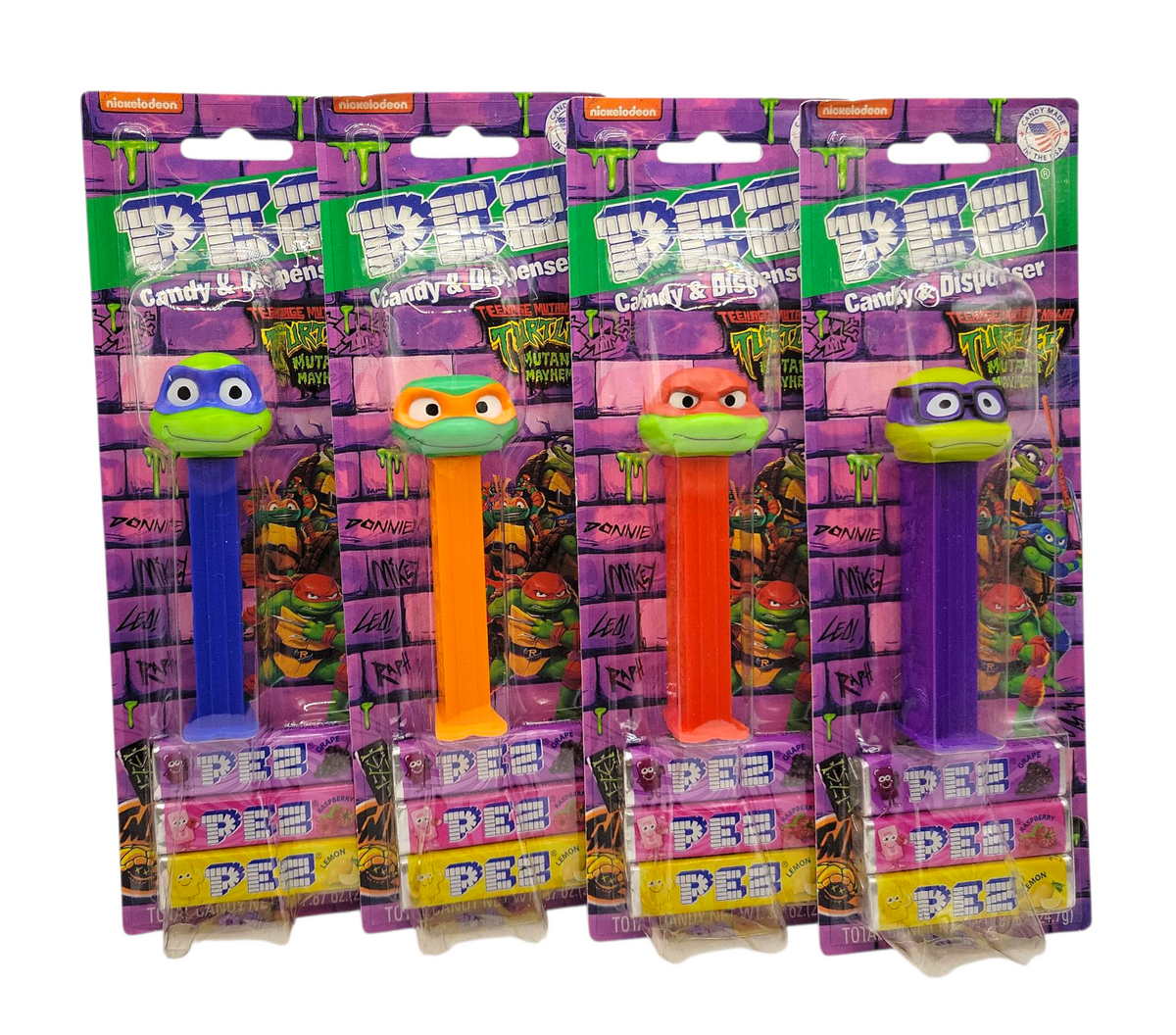 PEZ Teenage Mutant Ninja Turtles Blister