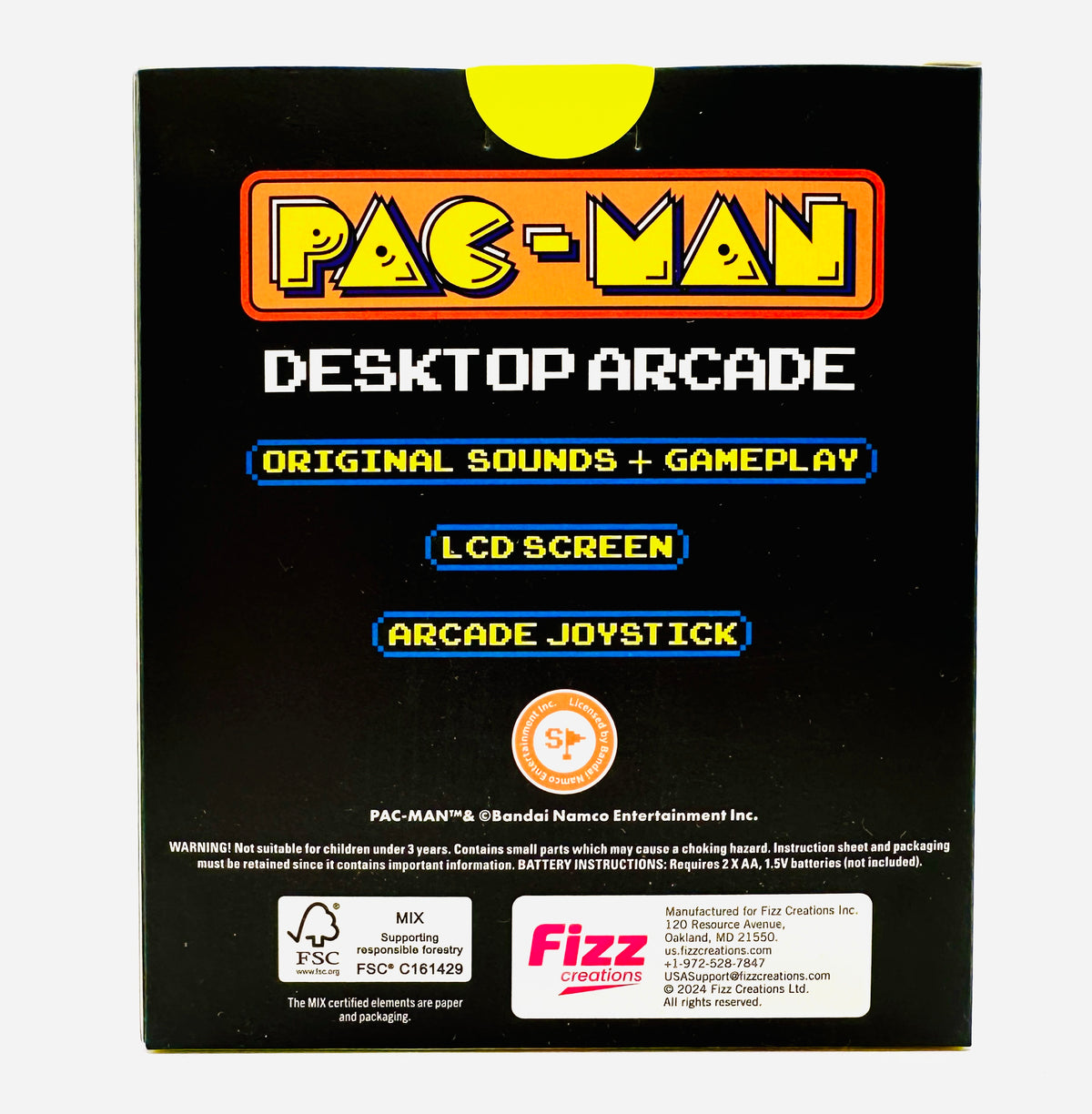 Pac-Man Desktop Arcade Game