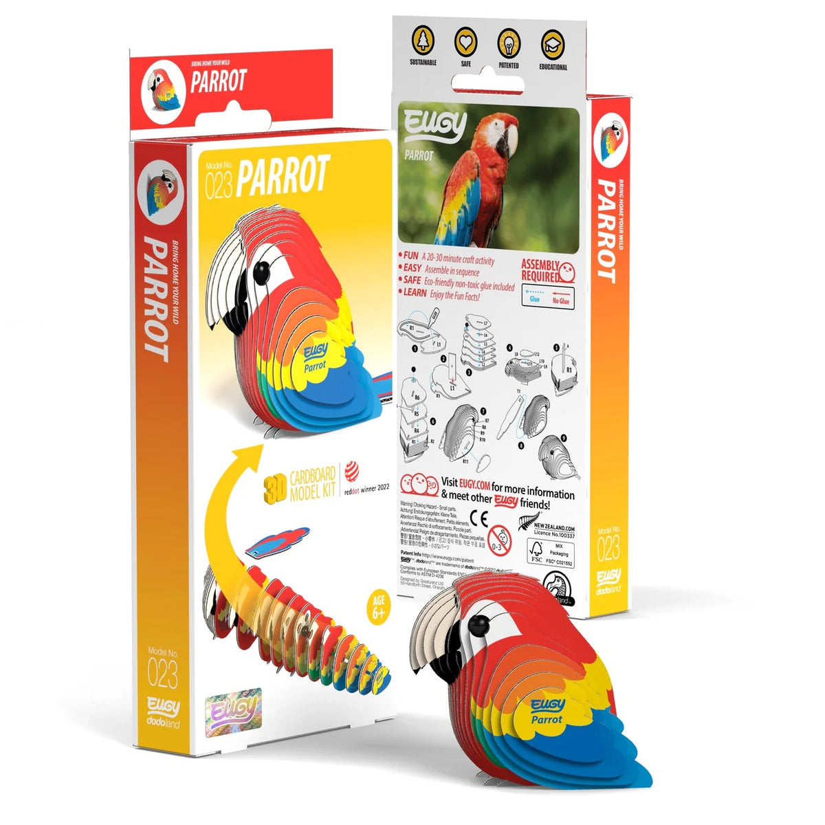 Parrot 3D Puzzle