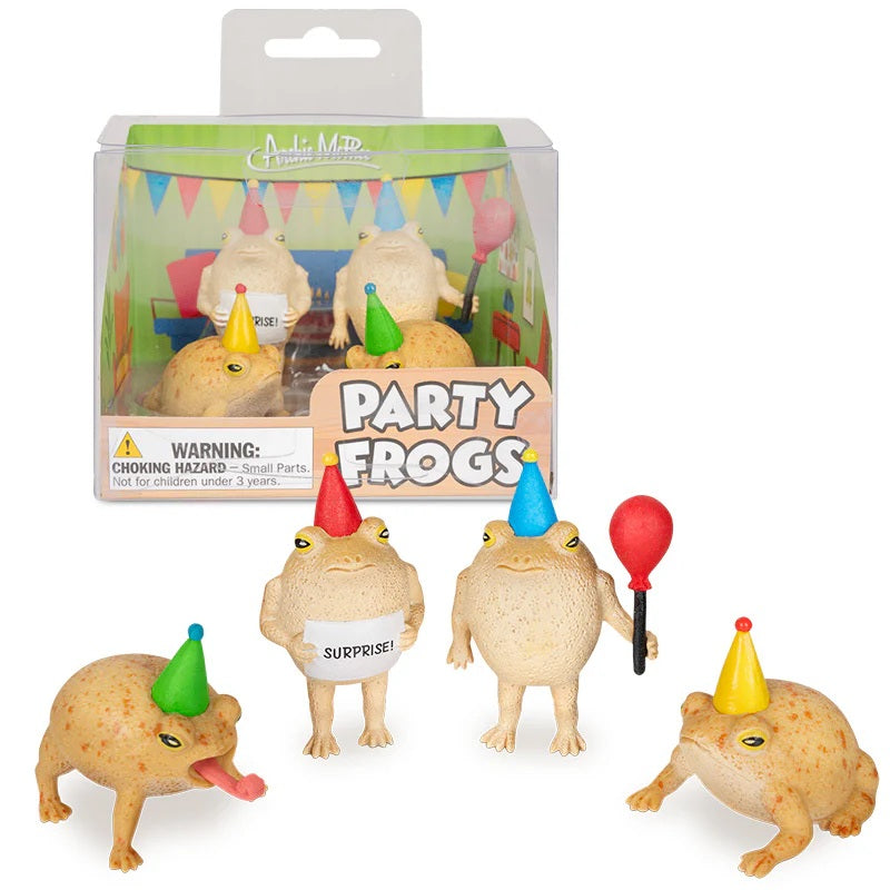 Party Frogs Set Of Four