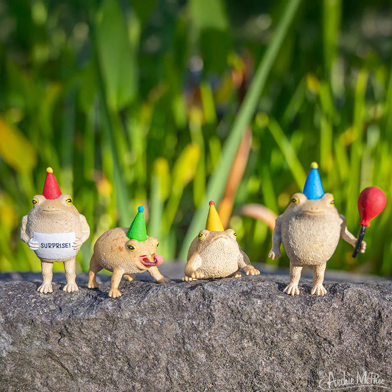 Party Frogs Set Of Four